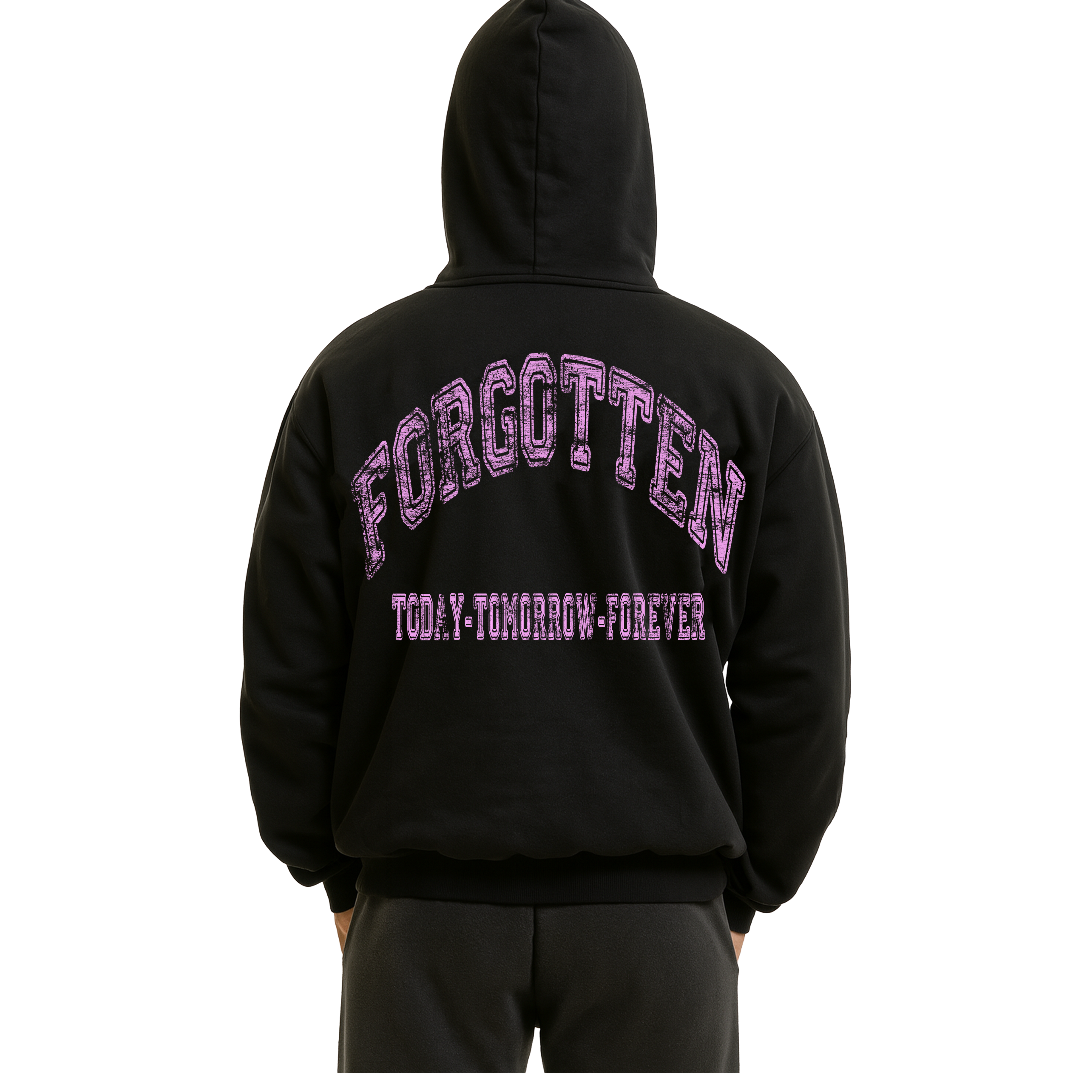 SIGNATURE ZIP BLACK W/ PINK